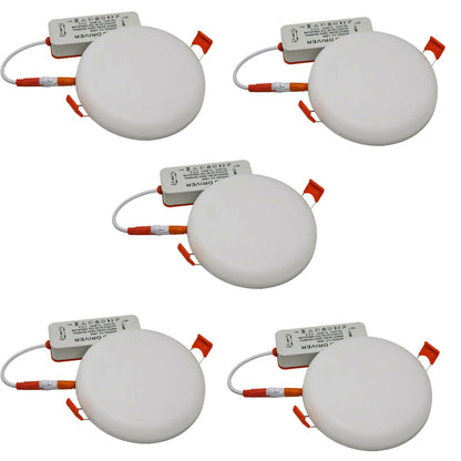 Ultra Thin LED 18 W 6000 K LED Panel Recessed Round Ceiling Spotlight Down Light~2528